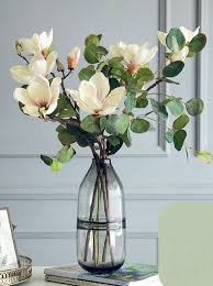 Eden artificial flower bouquet 15''x6''. Artificial Magnolia Big Flower Artificial Flower Manufacturer In China Wholesale Artificial Silk Flowers And Export Wholesale Faux Flowers For Wedding Bouquets
