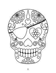 If you buy from a link, we. Sugar Skull Coloring Book Printable Etsy In 2021 Halloween Coloring Book Skull Coloring Pages Halloween Coloring