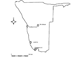 Currently, namibia travel restrictions include travel to oranjemund. Map Of Namibia Showing The Location Of Oranjemund Download Scientific Diagram