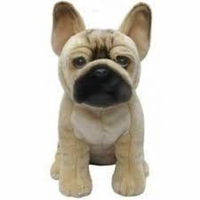 An ideal gift for pet lovers (and the frenchie obsessed!) a huggable french bulldog. French Bulldog Cuddly Toy Realistic Looking Cute Plush Dog 12 Inch For Sale Online Ebay