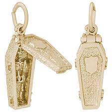 Maybe you would like to learn more about one of these? 10k Gold Casket Charm By Rembrandt Charms