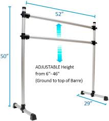 Goflame ballet barre portable double, freestanding ballet barre adjustable, heavy duty dancing stretching ballet for home,dance barre, fitness ballet bar 4.6 out. 4ft Portable Ballet Barre Bracket Home Dance Barre Barre Fitness Portable Adjustable China Ballet Barre And Ballet Bar Price Made In China Com