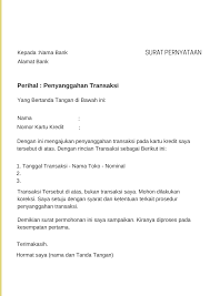 Admin blog kumpulan contoh surat 2019 juga mengumpulkan gambar gambar lainnya terkait contoh surat permohonan pelunasan. Contoh Surat Pernyataan Kartu Kredit Download Kumpulan Gambar