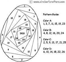 Einfache zahlen oder zahlen zum lernen. Osterei Vorlage Iris Falten Osterei Vorlage Irisfalten