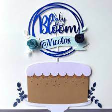 Check spelling or type a new query. Baby In Bloom Cake Topper Baby In Bloom Cake Topper Baby In Bloom Baby Shower Cake Topper Banners Signs Party Decor