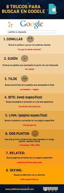 Puedes Mejorar Tus Busquedas En Google Consiguiendo Ahorrar Tiempo Y Resultados Mas Precisos Siguiendo Los Ocho Trucos Que Study Tips Helpful Hints Knowledge