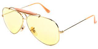Subito a casa e in tutta sicurezza con ebay! Ray Ban Rb3138 Shooter 001 4a Sonnenbrille Gold Smartbuyglasses