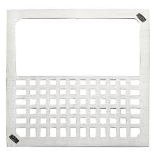 zurn pn1900 2 grate nickel bronze half