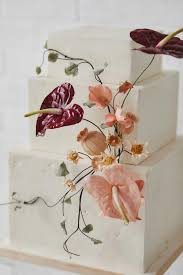 Choose a vase that is short and square. Contemporary Ikebana Wedding Inspiration With Two Brides Ruffled