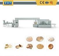 High Performance Full Automatic Flatbread Machine Line Pita Equipment Roti  Bread Baking Machine Dough Sheeting Forming