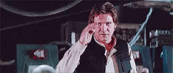 This playful work anniversary meme celebrates another year around the sun. Goodbye Farewell Gif Goodbye Farewell Han Discover Share Gifs Lin Manuel Miranda Harrison Ford Gamer Girl