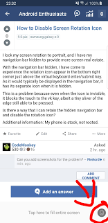 Reasons for android auto rotate not working. How To Disable Screen Rotation Icon Android Enthusiasts Stack Exchange