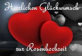 Hochzeitstag 3.650 tage mit namen & datum. Hochzeit Bild Rosenhochzeit Hochzeit Gluckwunsche Zum Hochzeitstag