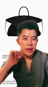 Giant Bowling Bag Saint Laurent