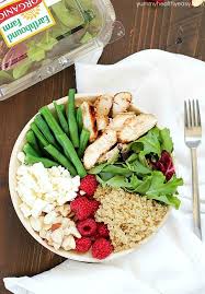 It's a must here, too. Chicken Quinoa Kale Salad Bowl Recipe With Easy Basil Vinaigrette Yummy Healthy Easy