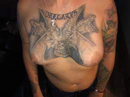 Cum All Over Her Tattoos | Niche Top Mature