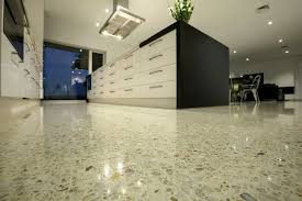 Kitchen In 2020 Concrete Floors In House Polished Concrete Concrete Floors