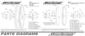 Apex 6 Yamaha R1 2004 2014 Forged Core Moto Wheels