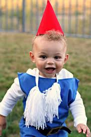 Halloween costumes clothing and fashion diy halloween no sew. Diy Boy Garden Gnome Costume And 80 Diy Costume Ideas Food Folks And Fun