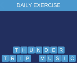 How fast can you decipher them all? Word Spark Smart Daily Puzzles Answers May 23 2018 Daily Puzzle Answers