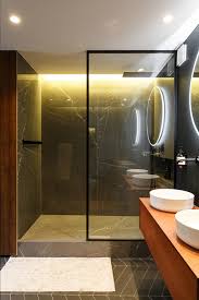 .waschtisch viel stauraum sanctzary : 75 Beautiful Black Tile Bathroom With Beige Cabinets Pictures Ideas March 2021 Houzz