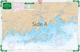 Long Island Sound New Rochelle To Norwalk Large Print Navigation Chart 26e