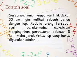 Check spelling or type a new query. Contoh Soal Fisika Lup