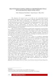 Integrasi nasional merupakan salah satu tolak ukur persatuan dan kesatuan bangsa. Https Jurnal Fkip Uns Ac Id Index Php Sejarah Article Download 12361 8755