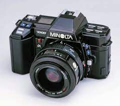 We have almost everything on ebay. Minolta 7000 Registered As Essential Historical Material For Science And Technology By The National Museum Of Nature And Science Konica Minolta