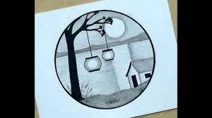 How To Draw An Easy Scenery In A Circle Lantern Pencil Shading For Beginners Pencil Sketch Youtube Easy colorful paintings of nature google search creative painting nature paintings simple acrylic paintings bird colorful india nature painting sky tree how to draw pencil sketch scenery easy step by step nature scenery drawing for beginners youtube novica, the impact marketplace, features. how to draw an easy scenery in a circle lantern pencil shading for beginners pencil sketch