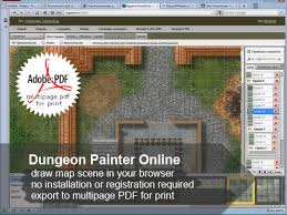 Dungeon Maps For Rpg Create Maps Online Download As Pdf And Png Dungeon Maps Dungeon Dungeons And Dragons