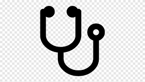 Stethoskop Computer Icons Font Ehrfurchtige Arzt Medizin Andere 3 D Schwarz Und Weiss Png Pngegg
