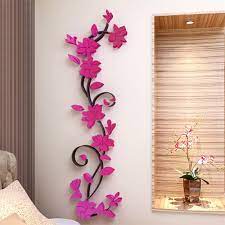 Maybe you would like to learn more about one of these? Diy 3d Crystal Arcylic Wall Stickers Modern Removable Wall Art Floral Design For Home Decor Home Bedroom Decoration Walmart Com Walmart Com
