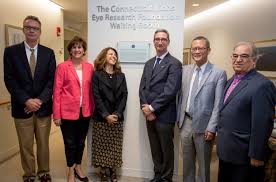 Dedication of CT Lions Eye Research Foundation Waiting Room