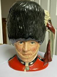 Royal Doulton D6755 Large Character Jug the Guardsman