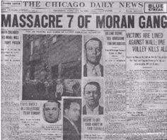 February 1929 gang showdown in chicago, illinois, usa. Wise Guys St Valentine S Day Massacre