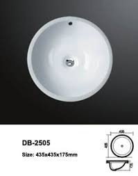 round undermount sink,small
