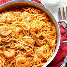 One Pot Shrimp Pasta Recipe Yummly Recipe Pasta Recipes Shrimp Pasta Shrimp Pasta Recipes