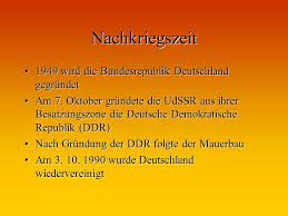 Die bundesrepublik deutschland wurde nach dem zweiten weltkrieg neu geordnet, wobei die einzelnen. Bundesrepublik Deutschland Ppt Herunterladen