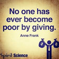 No One Has Ever Become Poor By Giving Pictures Photos And Images For Facebook Tumblr Pinterest And Twitter