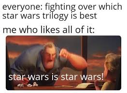 I Honestly Think Clone Wars Is The Best Thing From The Star Wars Franchise In 2020 Star Wars Humor Funny Star Wars Memes Star Wars Memes