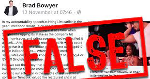 To ensure that all revenue, expenditure, assets and liabilities of that government are managed efficiently and effectively; Govt Invokes Pofma Act For First Time Against Post Made By Psp S Brad Bowyer Mothership Sg News From Singapore Asia And Around The World