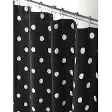 Black And White Polka Dot Shower Curtain Pin On Shower Curtains