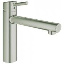 Grohe Grohe Nouveau Concetto Mitigeur Evier Bec Haut Finition Acier Brosse 31128dc1 Import Allemagne Distriartisan