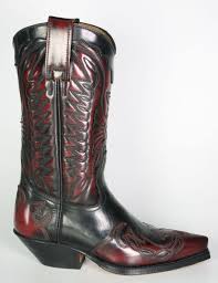Cowboystiefel passen natürlich am besten zu einer klassischen jeans. Boots By Boots 670 Primeboots Cowboystiefel Rot Schwarz