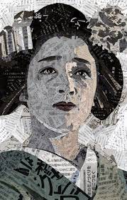 40 Exclusive Collage Portrait Art Works Art Collage Portrait Newspaper Collage