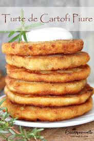 Turte De Cartofi Piure Pane Cu Legume Si Cascaval