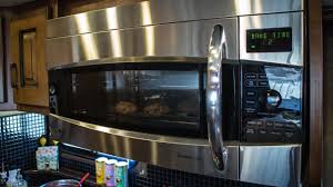 Since convection cooking depends a lot on air, it's important to give that circulating air room to do its work. Rv Quick Tip How To Use A Microwave Convection Oven Youtube