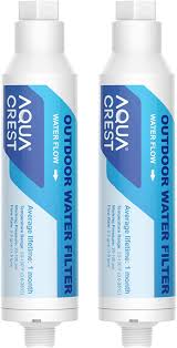 Connect your standard inline hose to the out side of the filter. Aquacrest Aqua Crest Inline Water Filter Dedicated For Car Washing Window