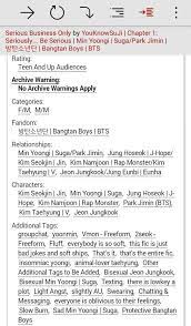 Any information you publish in a comment, profile, work, or content that you post or import onto ao3 including in summaries, notes and tags, will be accessible . Yoonmin Ao3 Fan Fictions Army S Amino